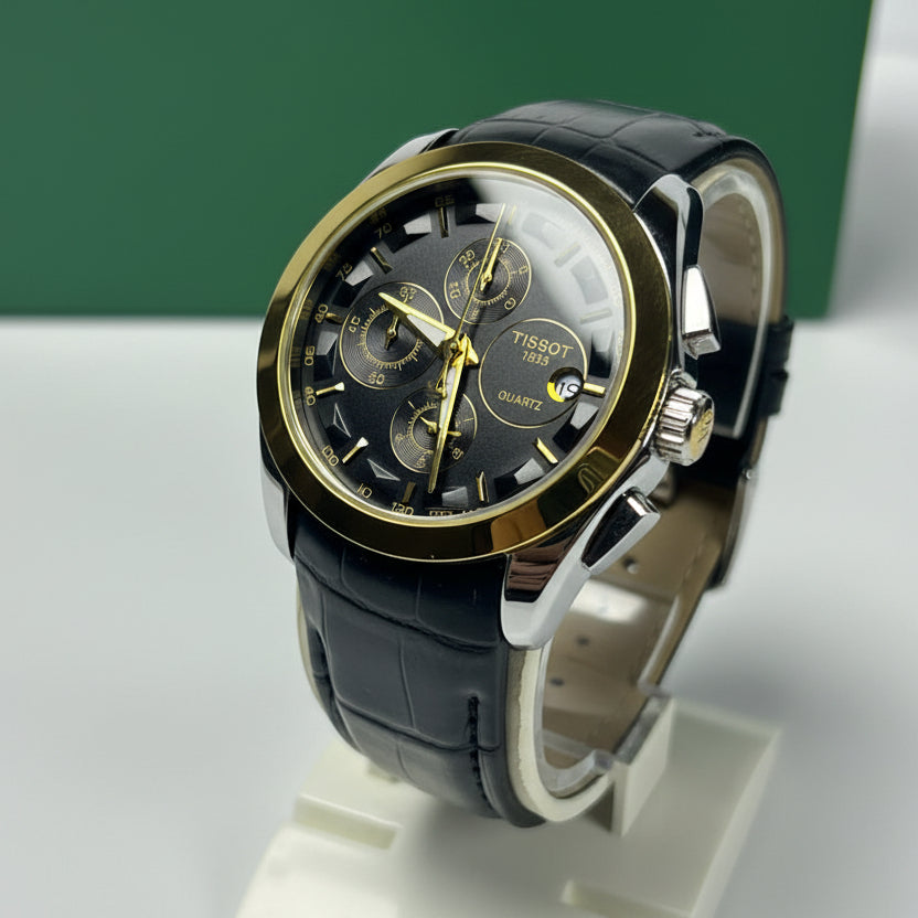 Tissot-1853 Chronograph Leather Strap