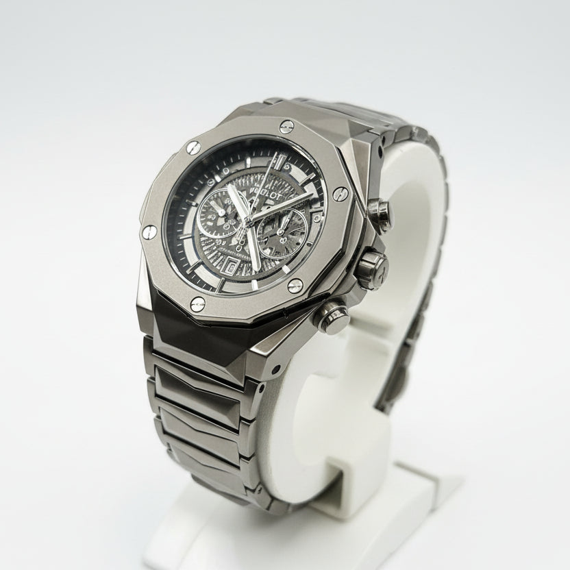 Hublot Silver Strap Manual