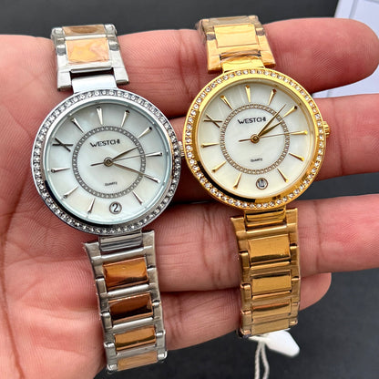 WESTCI-II Chain Watch With White Dial