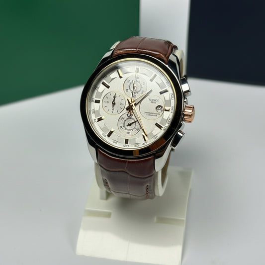 Tissot-1853 Chronograph Leather Strap