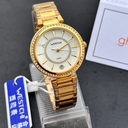 WESTCI-II Chain Watch With White Dial