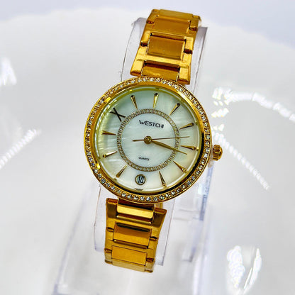 WESTCI-II Chain Watch With White Dial