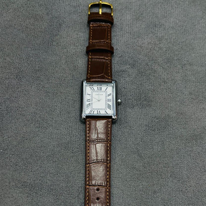 Cartier Tank lather Watch