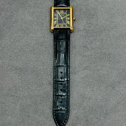 Cartier Tank lather Watch